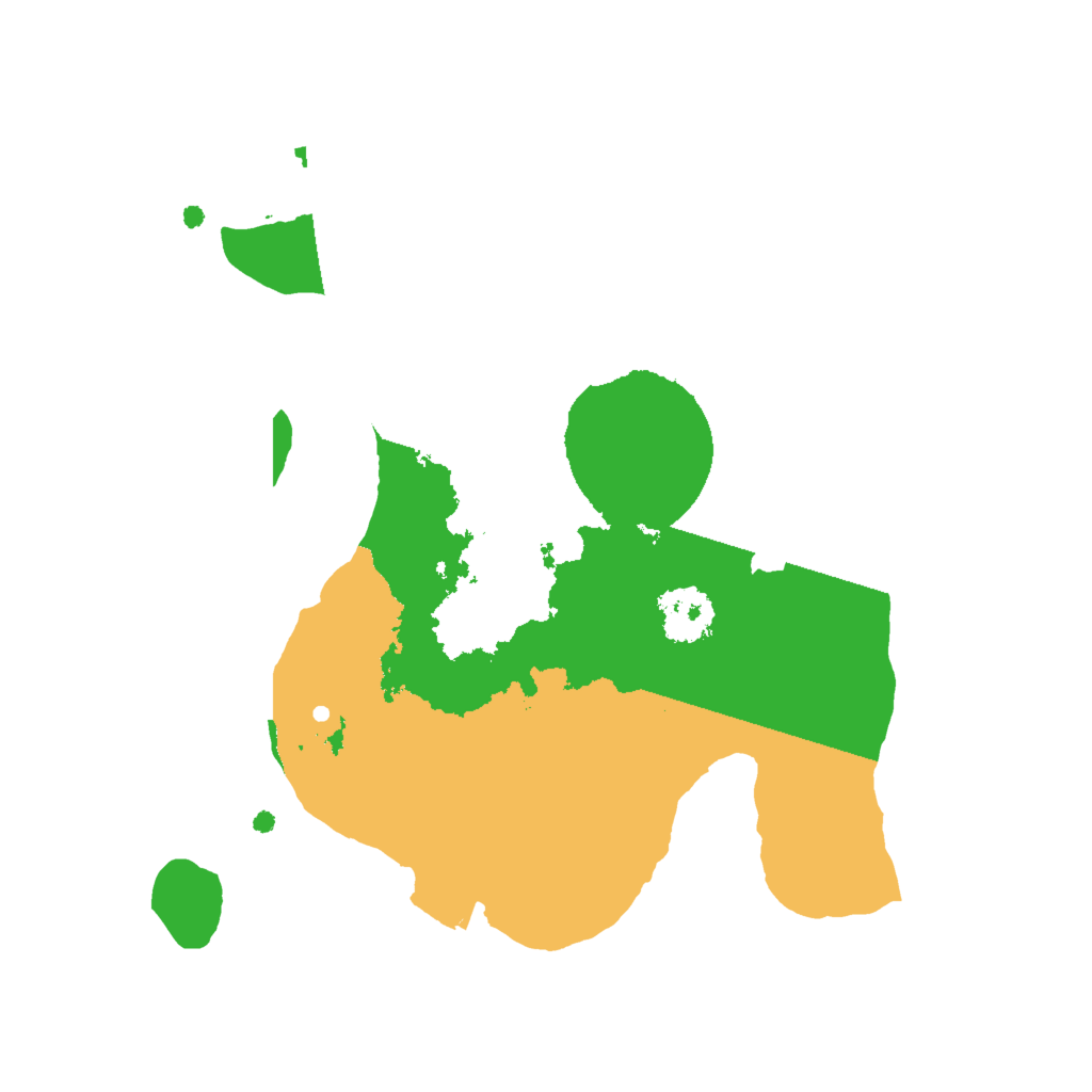 Biome Rust Map: Procedural Map, Size: 2000, Seed: 2085258436