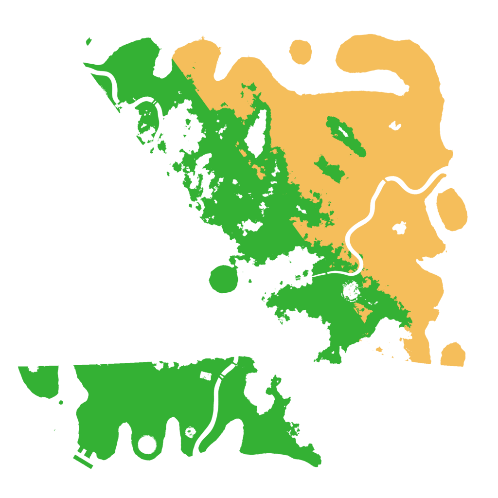 Biome Rust Map: Procedural Map, Size: 4750, Seed: 1339676590
