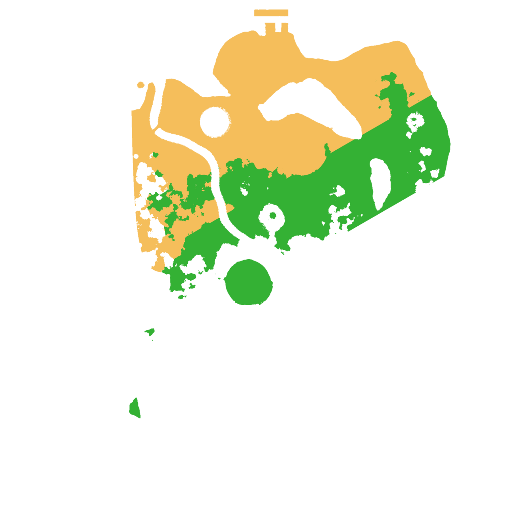Biome Rust Map: Procedural Map, Size: 3000, Seed: 990461182