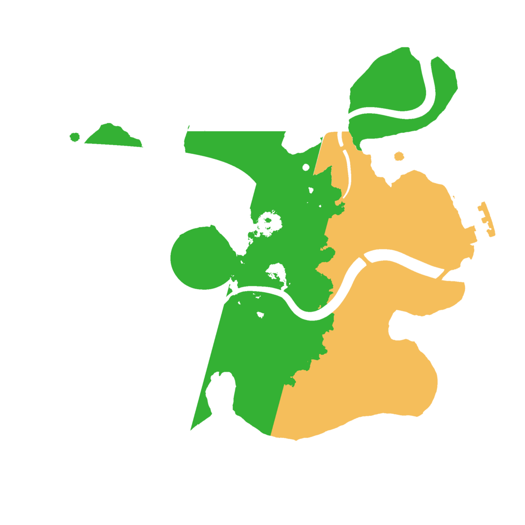 Biome Rust Map: Procedural Map, Size: 2250, Seed: 986767332