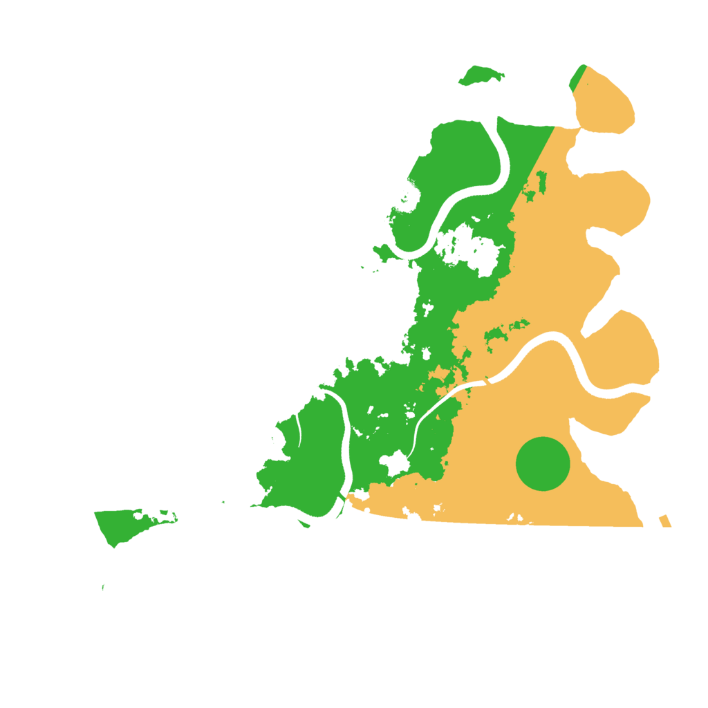 Biome Rust Map: Procedural Map, Size: 3450, Seed: 452521352