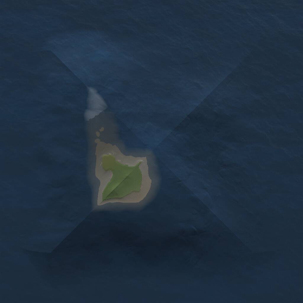 Rust Map: Procedural Map, Size: 1000, Seed: 75433, 1 Monuments