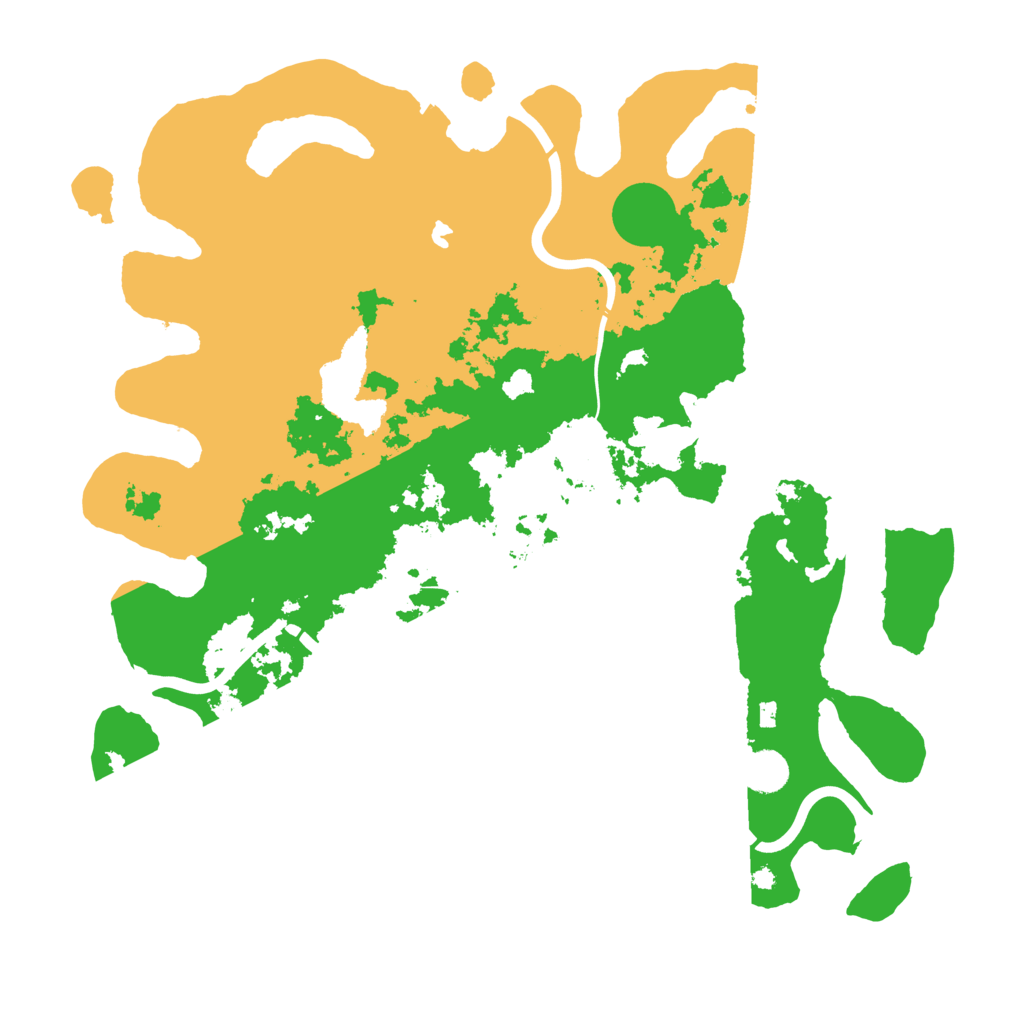 Biome Rust Map: Procedural Map, Size: 4250, Seed: 1126080827