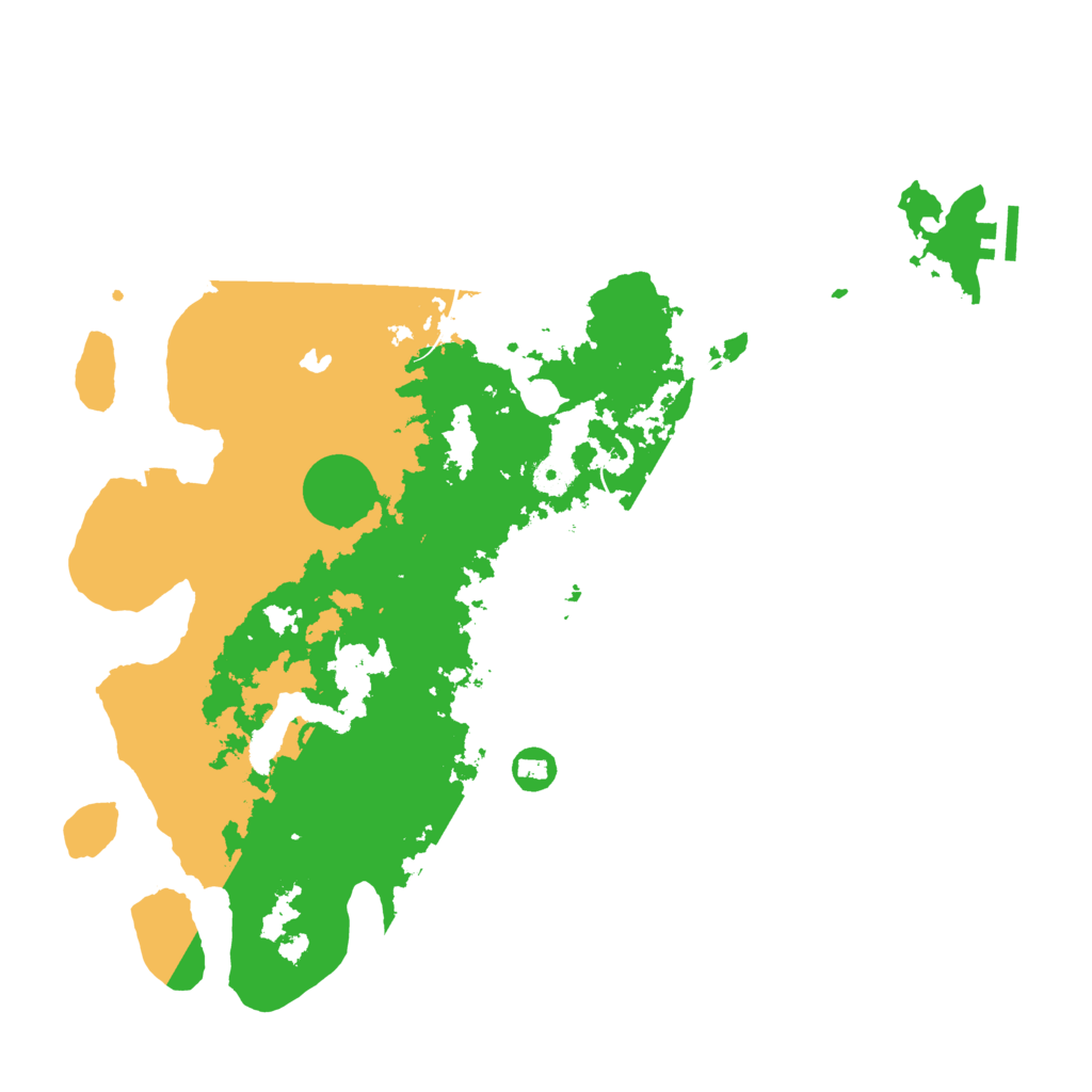 Biome Rust Map: Procedural Map, Size: 4000, Seed: 1166264470