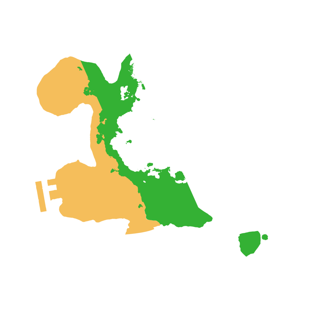 Biome Rust Map: Procedural Map, Size: 2100, Seed: 1703988791