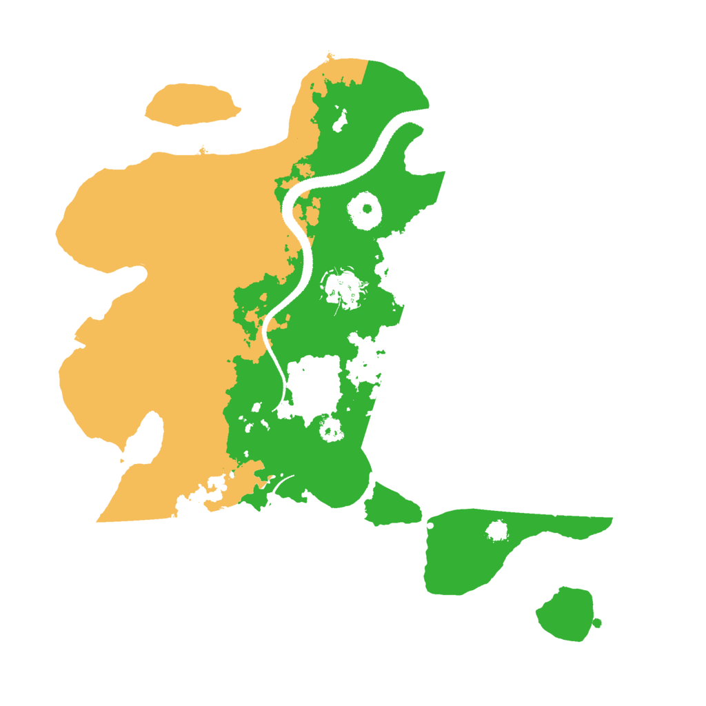 Biome Rust Map: Procedural Map, Size: 3000, Seed: 1941597682