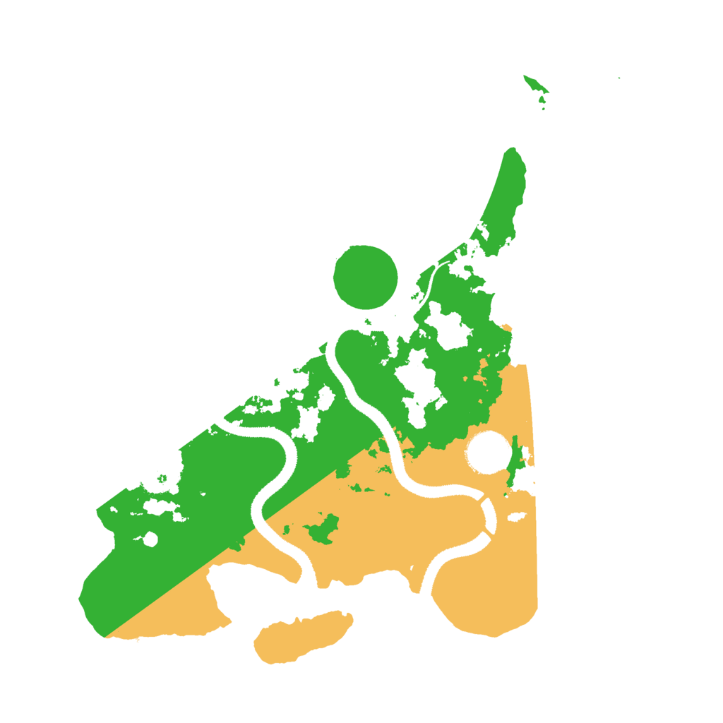 Biome Rust Map: Procedural Map, Size: 3000, Seed: 780000
