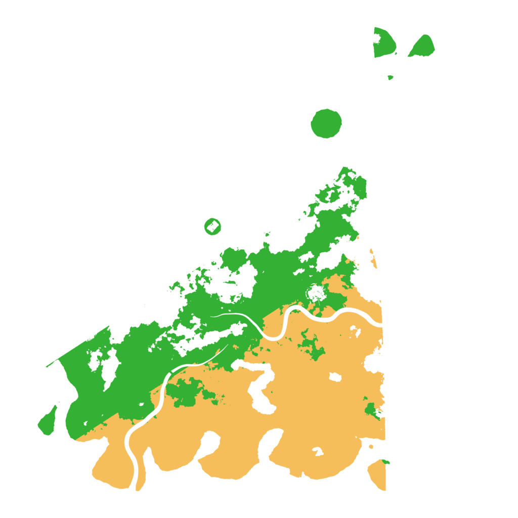 Biome Rust Map: Procedural Map, Size: 5000, Seed: 4777