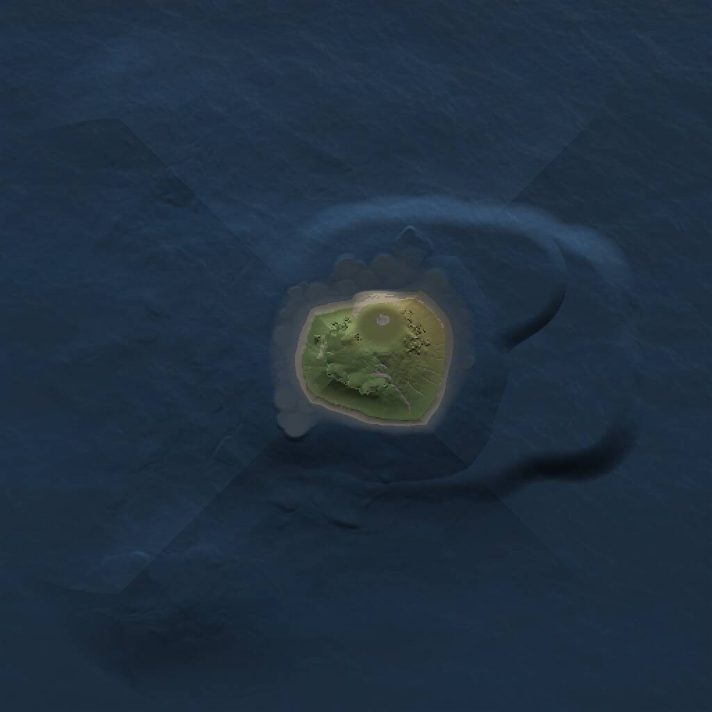 Rust Map: Procedural Map, Size: 1000, Seed: 1673293528, 1 Monuments