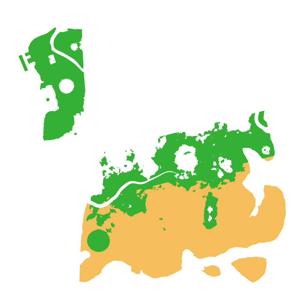Biome Rust Map: Procedural Map, Size: 3700, Seed: 1725740619
