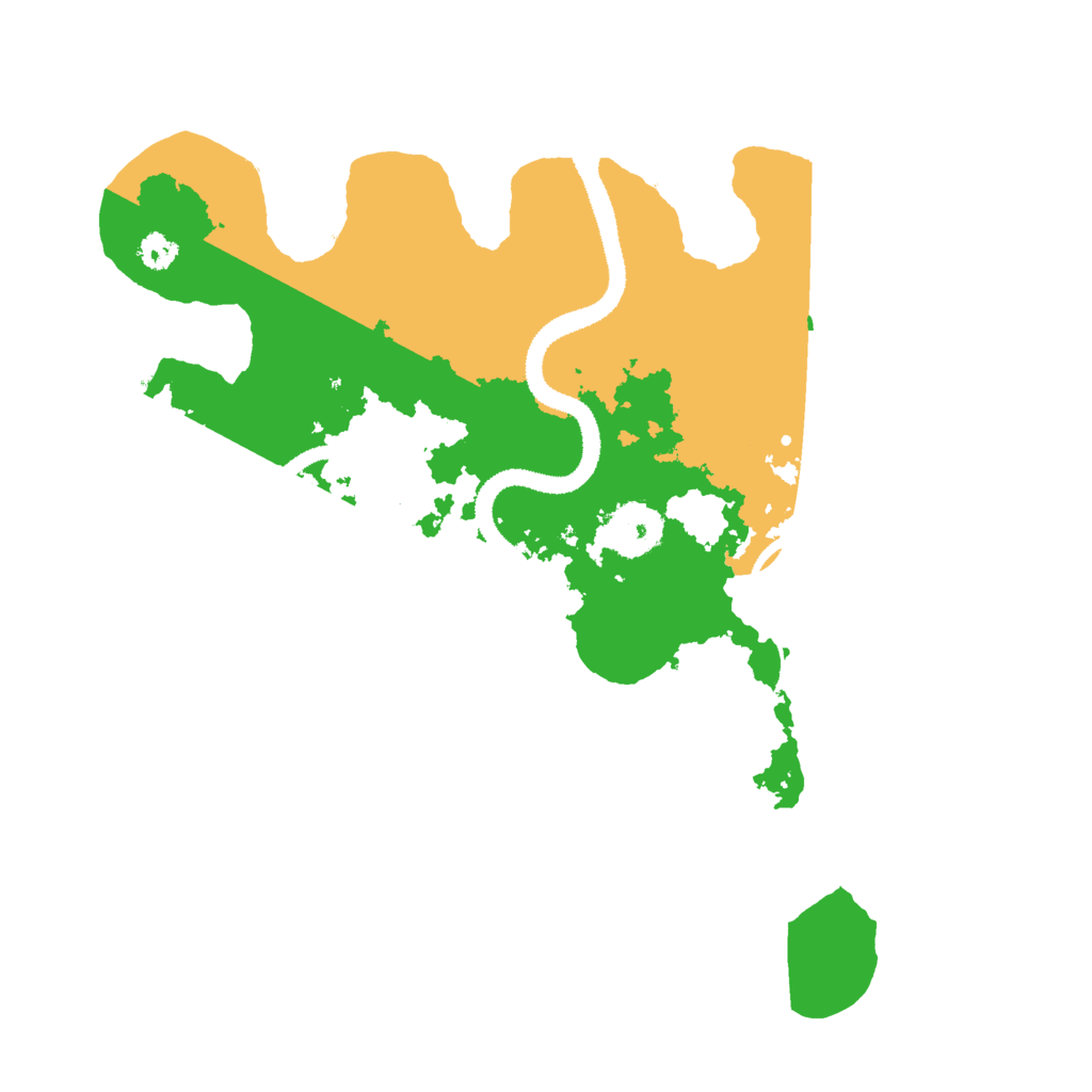 Biome Rust Map: Procedural Map, Size: 3000, Seed: 1493879775