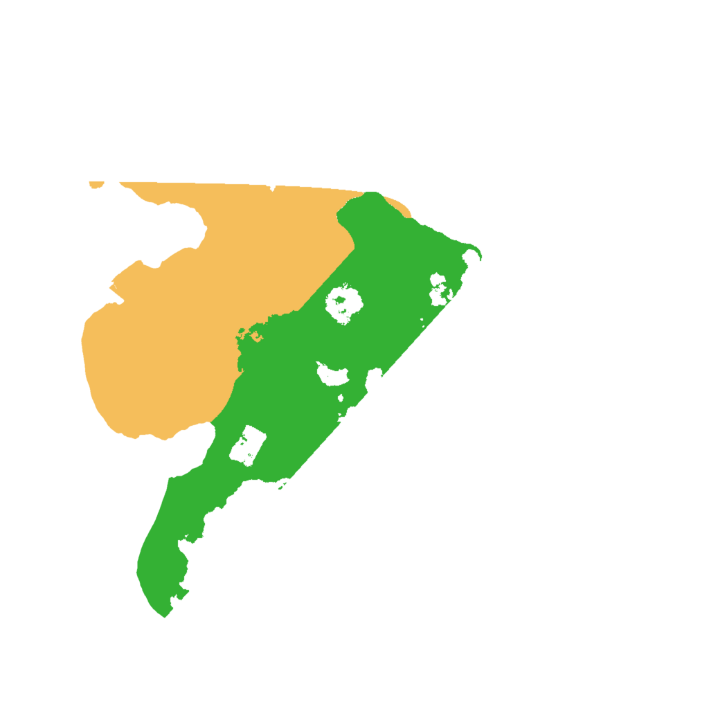 Biome Rust Map: Procedural Map, Size: 2000, Seed: 1229810956