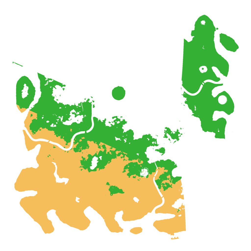 Biome Rust Map: Procedural Map, Size: 5000, Seed: 7234329