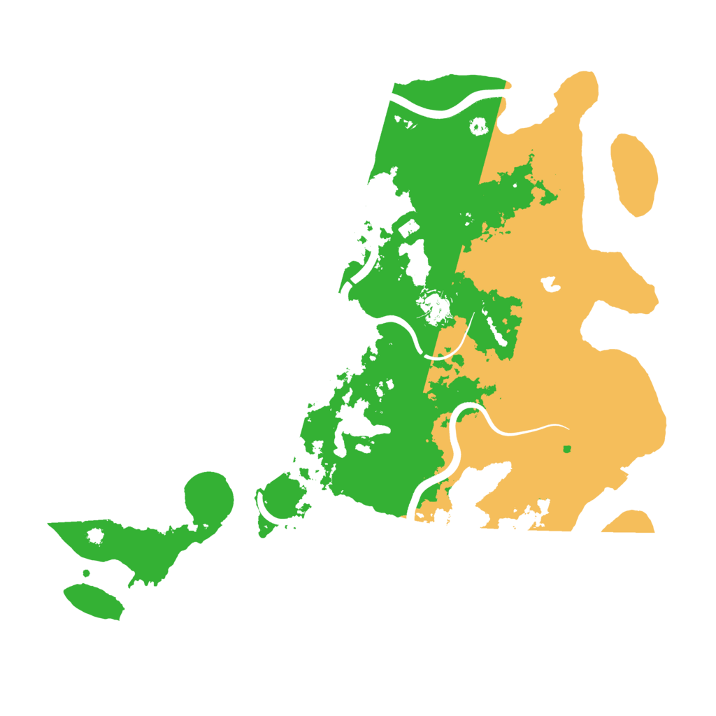 Biome Rust Map: Procedural Map, Size: 4000, Seed: 1608653110