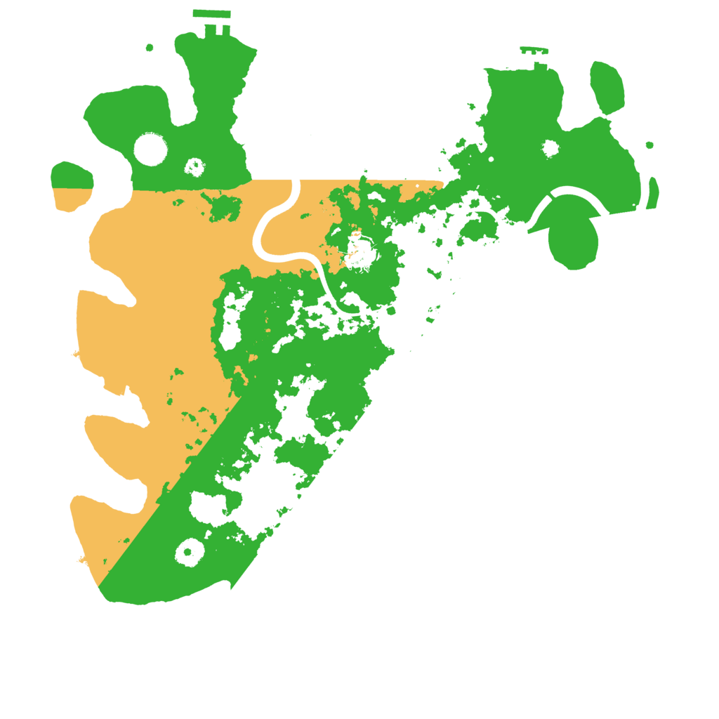 Biome Rust Map: Procedural Map, Size: 3850, Seed: 1833246058