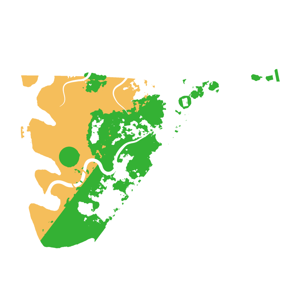 Biome Rust Map: Procedural Map, Size: 3850, Seed: 1833246058