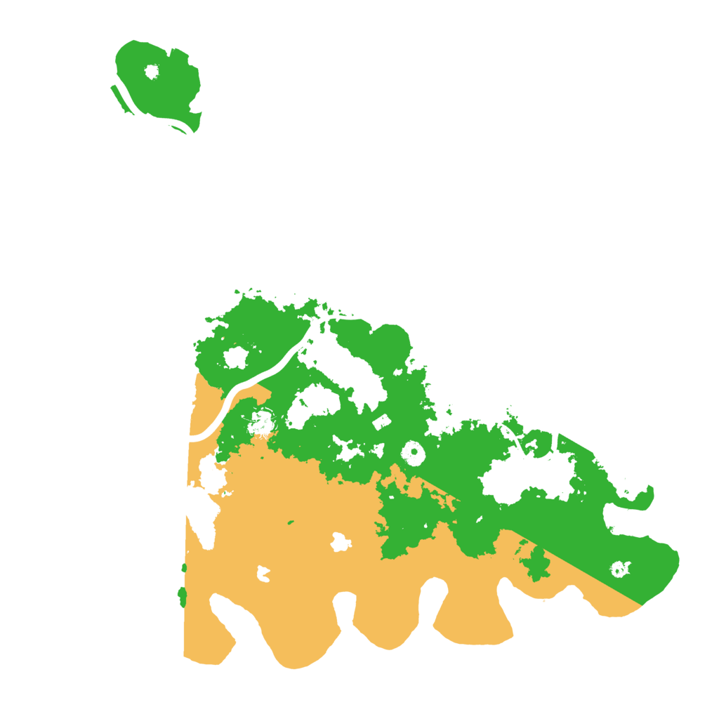 Biome Rust Map: Procedural Map, Size: 4500, Seed: 277641686
