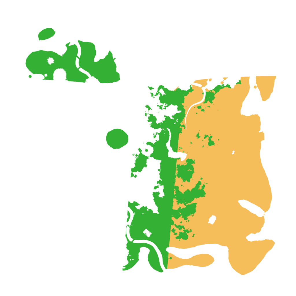 Biome Rust Map: Procedural Map, Size: 4000, Seed: 645801455