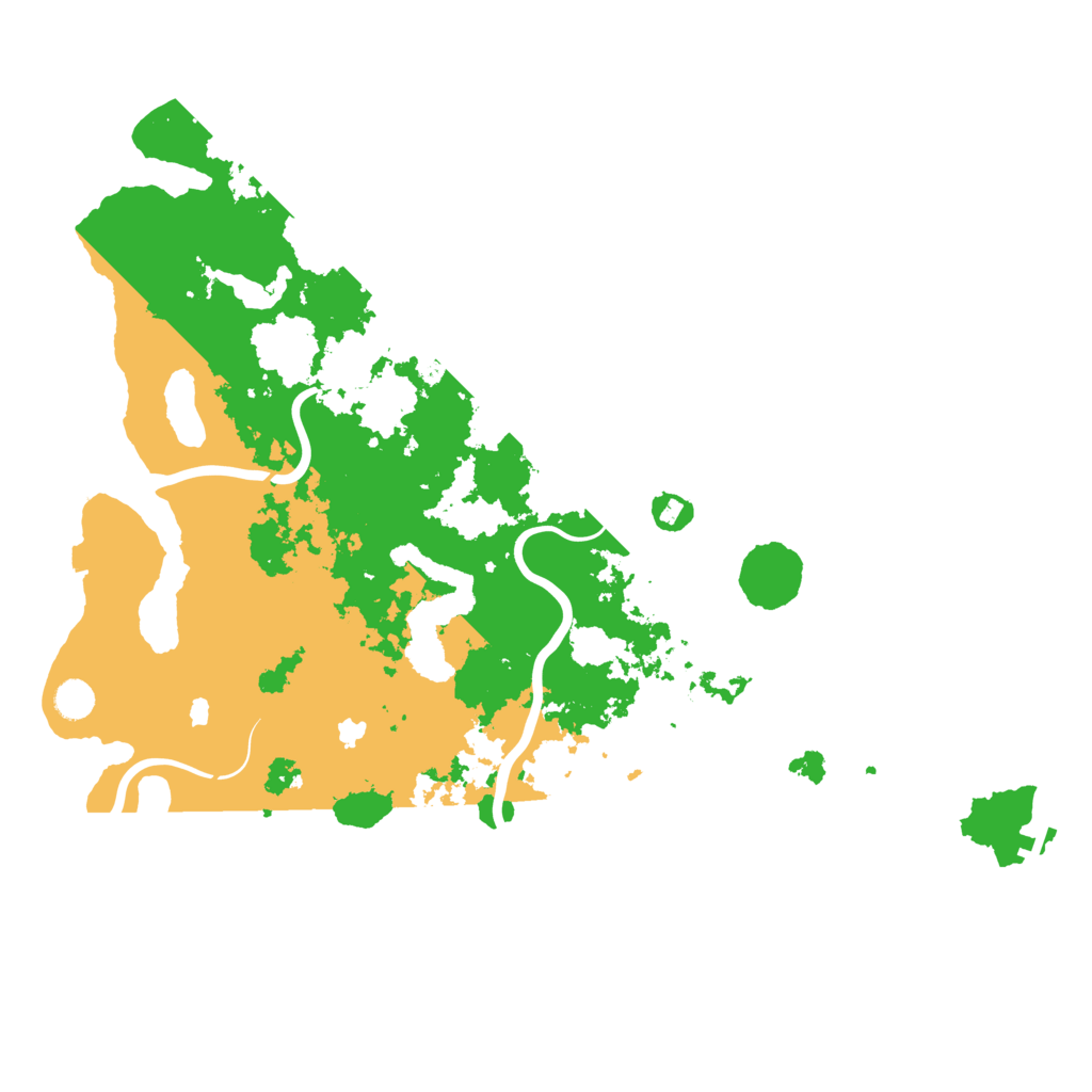 Biome Rust Map: Procedural Map, Size: 4800, Seed: 479934537