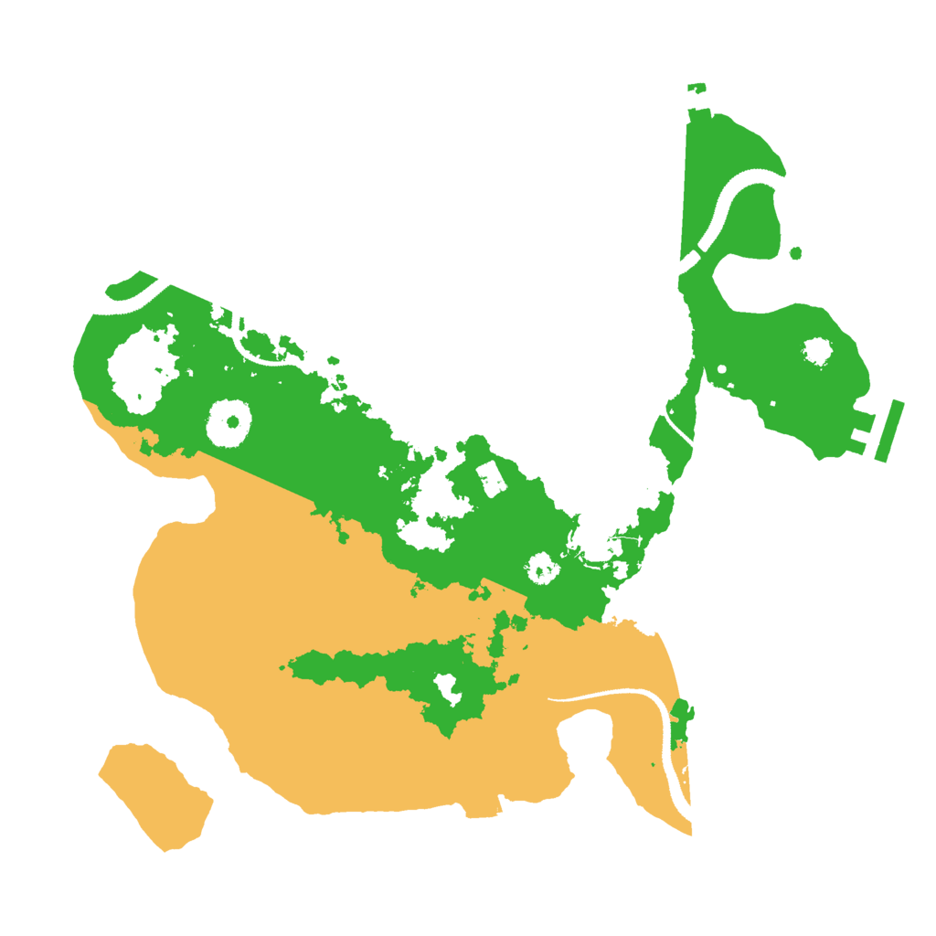 Biome Rust Map: Procedural Map, Size: 3000, Seed: 1328804721