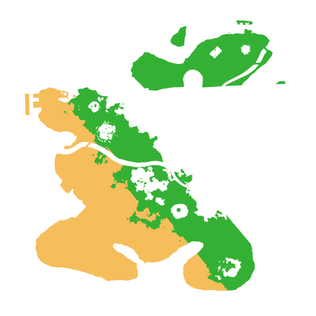 Biome Rust Map: Procedural Map, Size: 3000, Seed: 1481033025