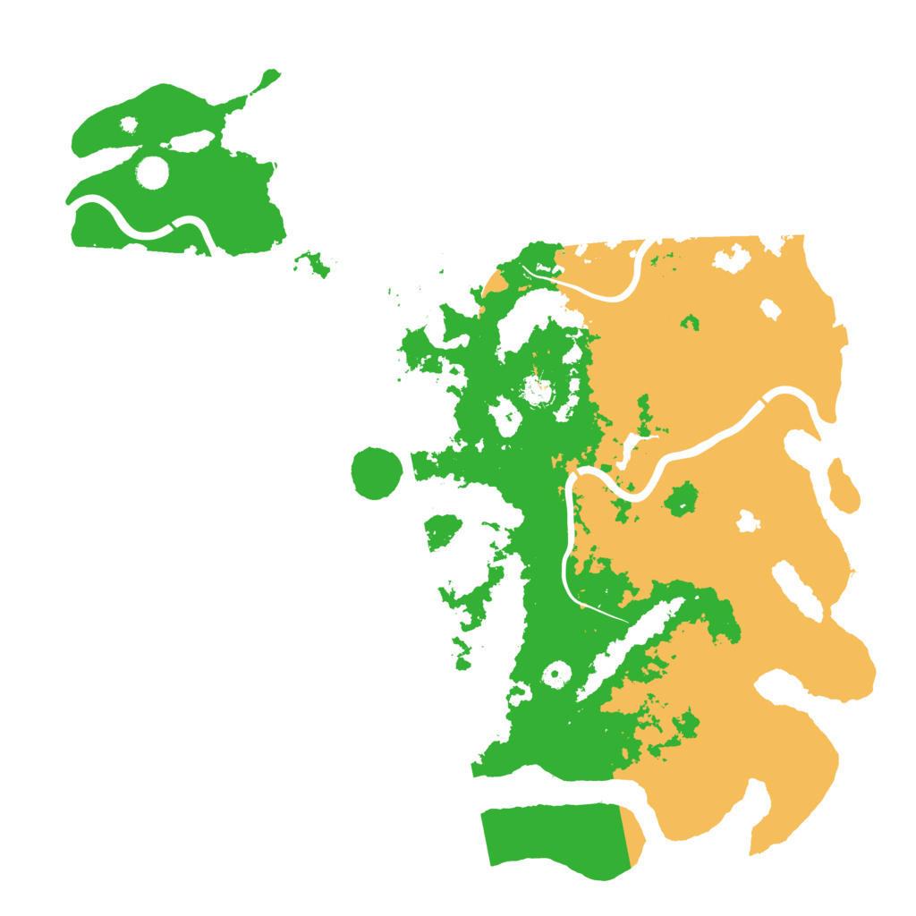Biome Rust Map: Procedural Map, Size: 5000, Seed: 1073286410