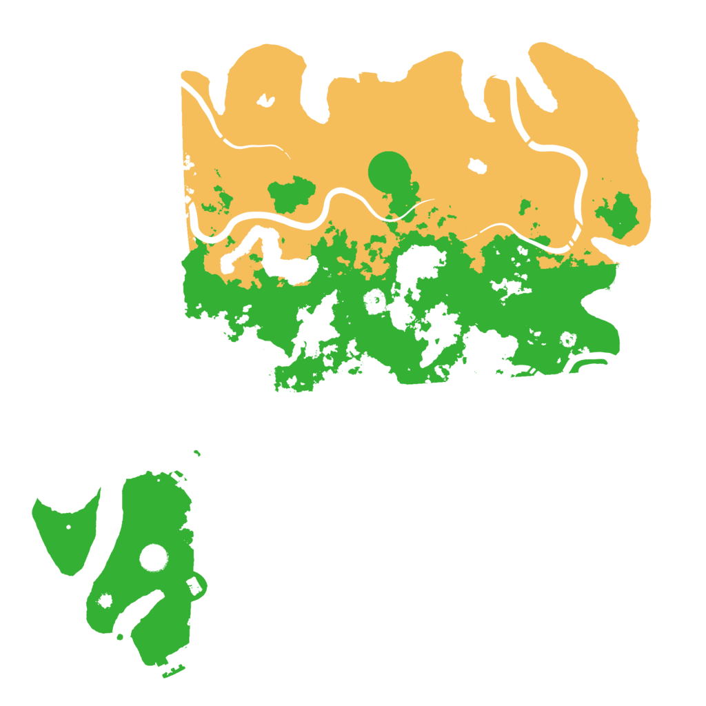 Biome Rust Map: Procedural Map, Size: 4500, Seed: 995119041