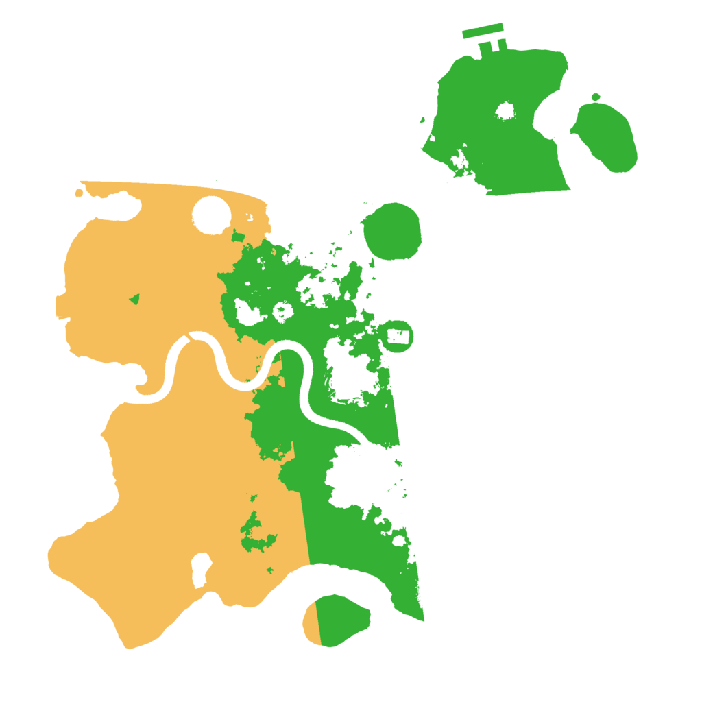 Biome Rust Map: Procedural Map, Size: 3455, Seed: 1494782449