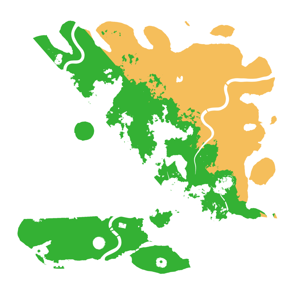 Biome Rust Map: Procedural Map, Size: 4250, Seed: 1657343569