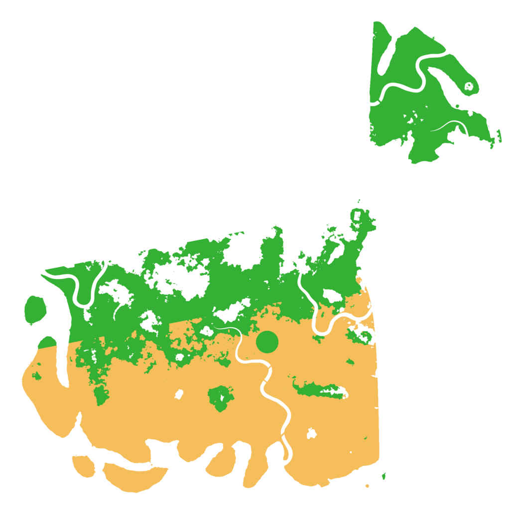 Biome Rust Map: Procedural Map, Size: 6000, Seed: 5062025