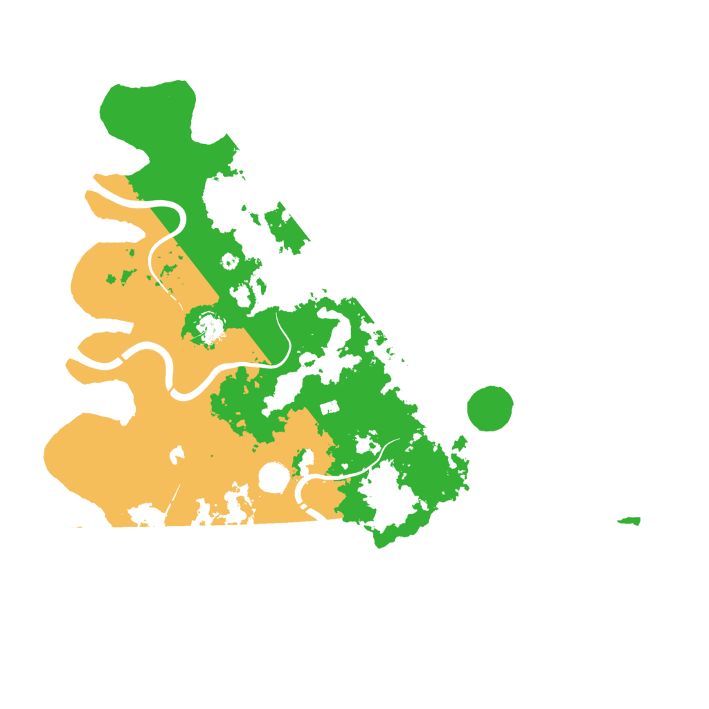 Biome Rust Map: Procedural Map, Size: 4250, Seed: 39438737
