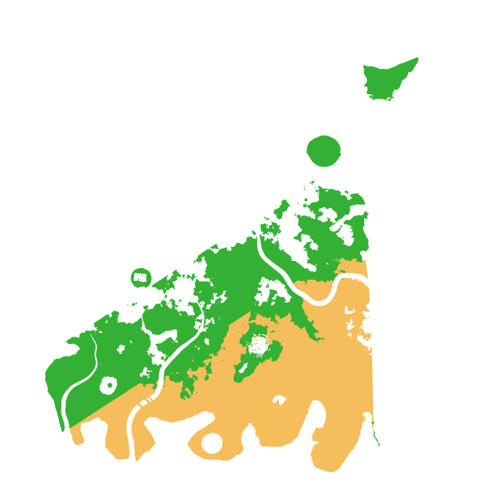 Biome Rust Map: Procedural Map, Size: 4250, Seed: 1320960596