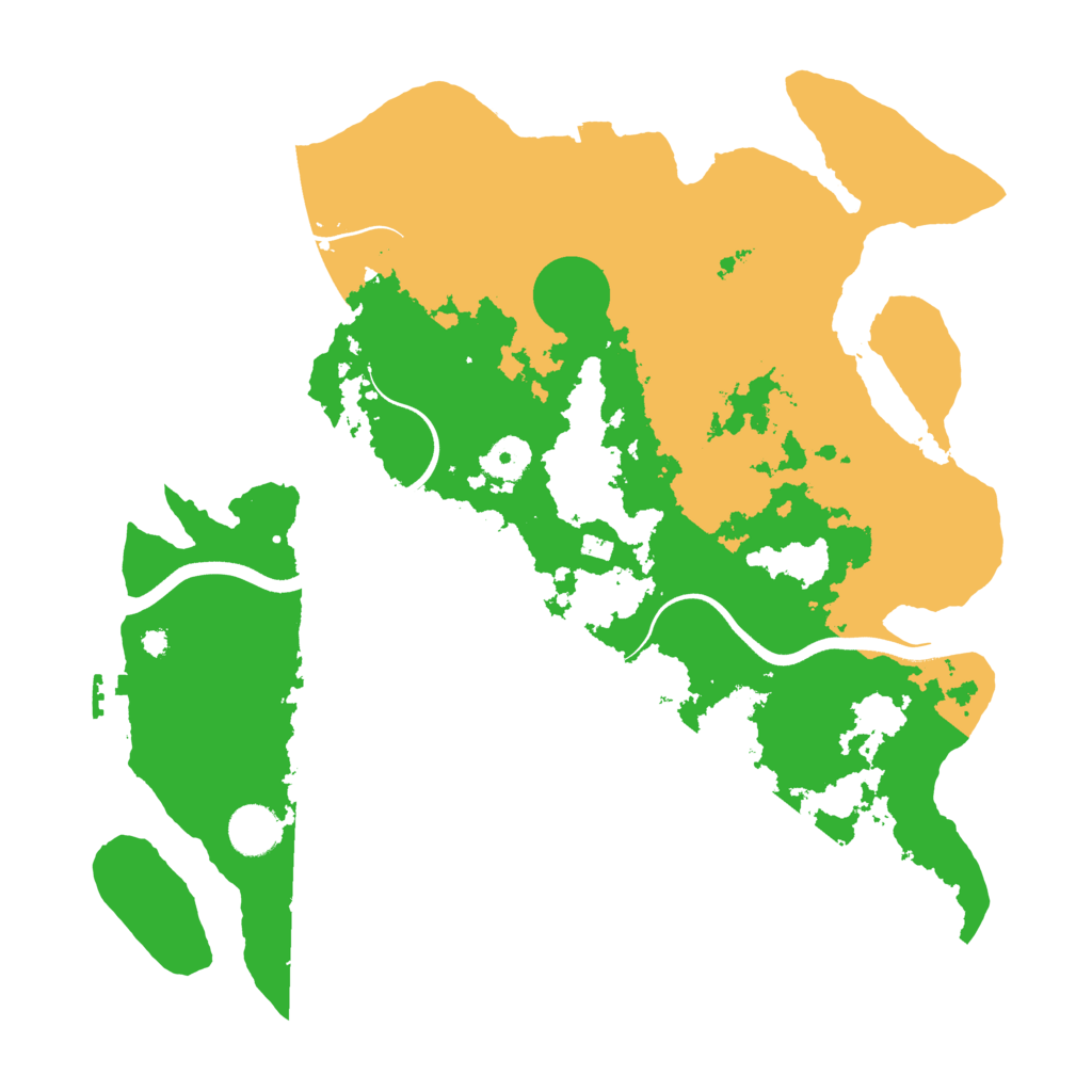 Biome Rust Map: Procedural Map, Size: 3750, Seed: 1602163833