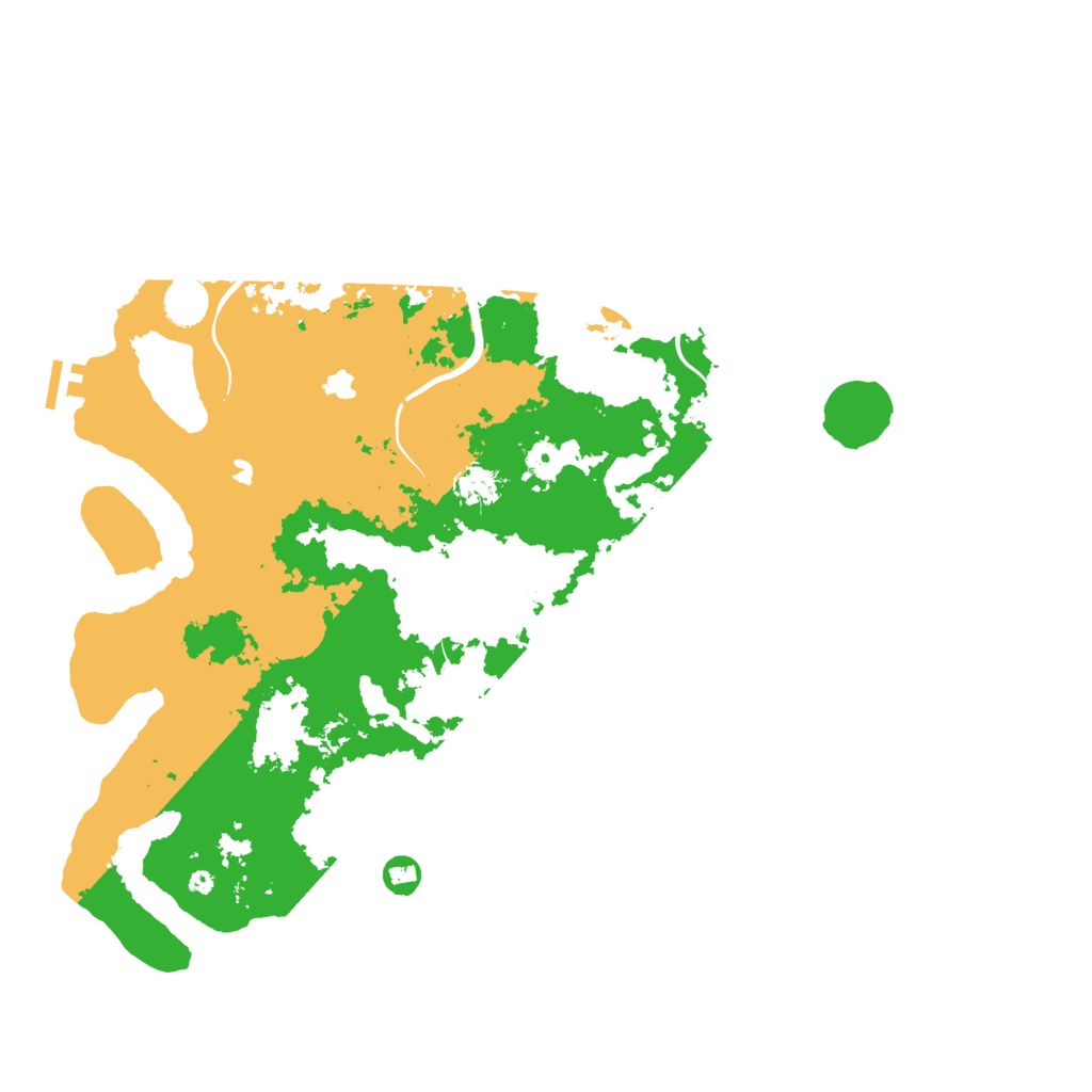 Biome Rust Map: Procedural Map, Size: 4500, Seed: 805341732