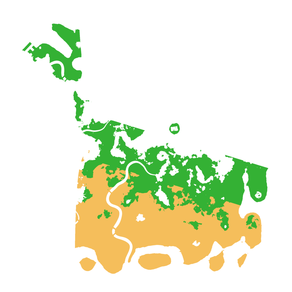 Biome Rust Map: Procedural Map, Size: 4500, Seed: 1698890854