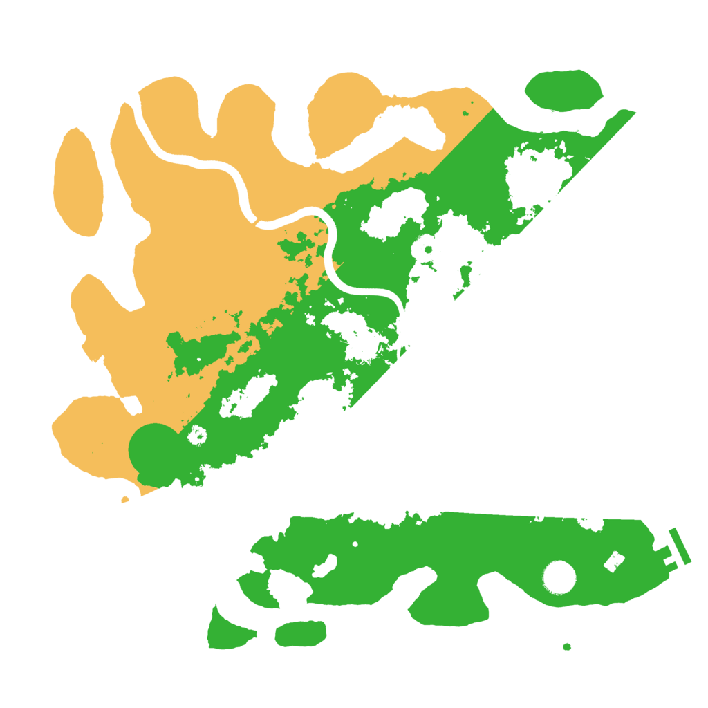 Biome Rust Map: Procedural Map, Size: 3750, Seed: 165199381