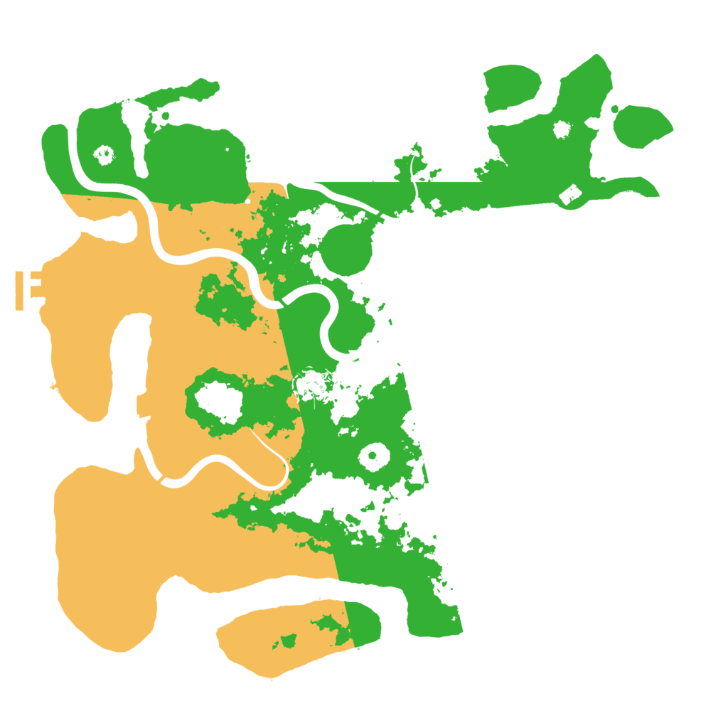 Biome Rust Map: Procedural Map, Size: 3750, Seed: 62371457