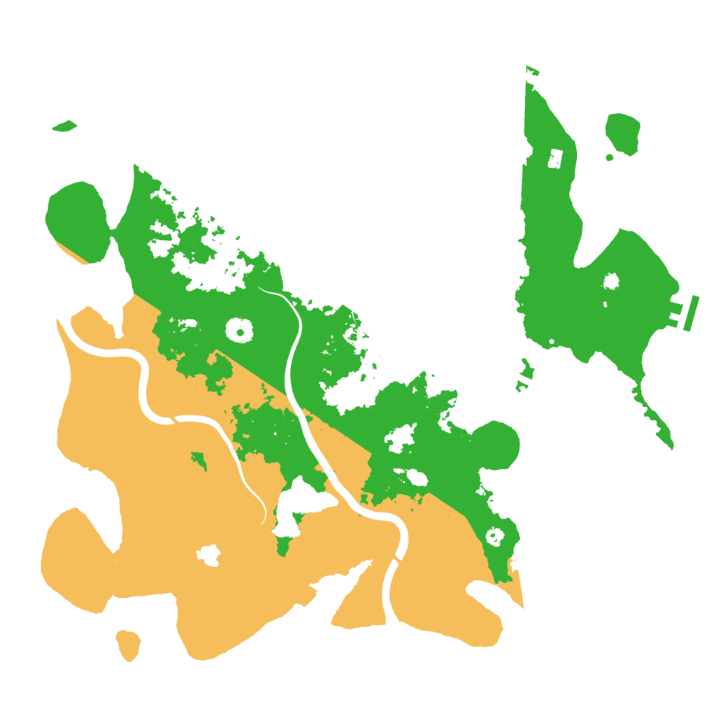 Biome Rust Map: Procedural Map, Size: 4000, Seed: 840752254