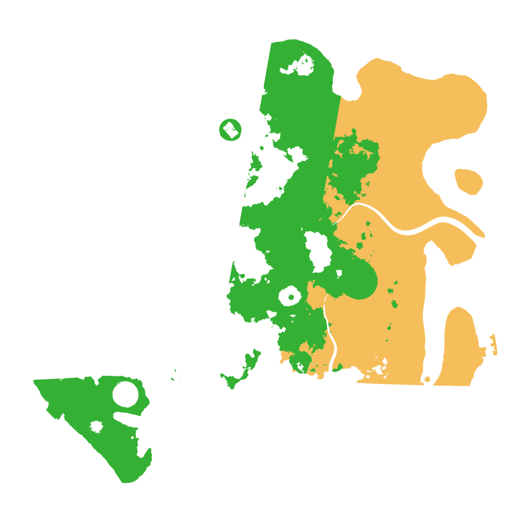 Biome Rust Map: Procedural Map, Size: 3750, Seed: 1381083712