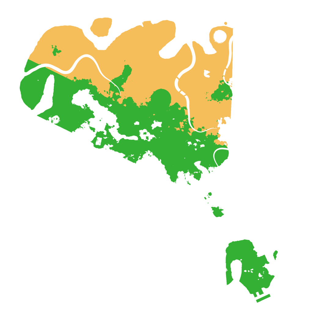 Biome Rust Map: Procedural Map, Size: 4250, Seed: 1161734067