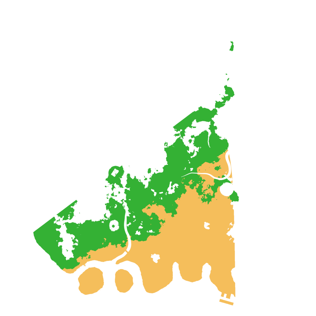 Biome Rust Map: Procedural Map, Size: 4500, Seed: 2015017717