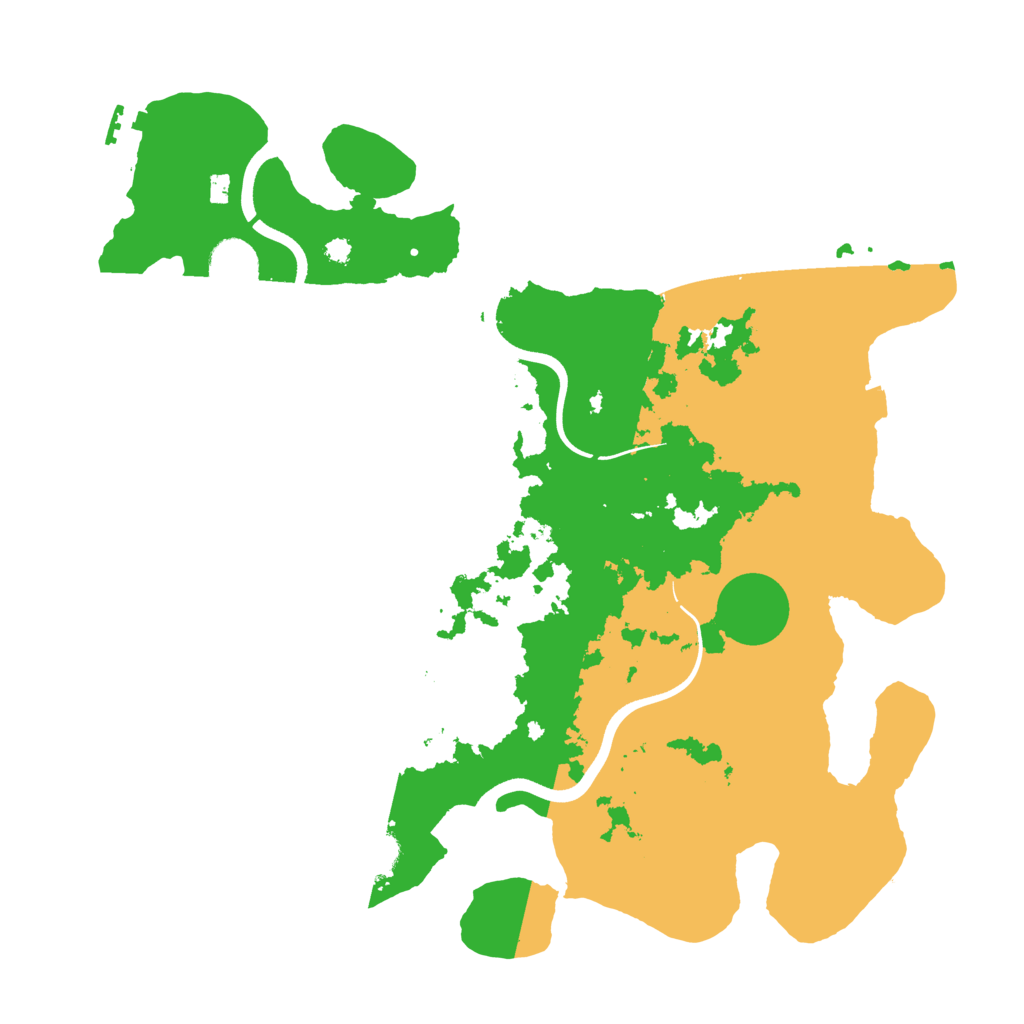 Biome Rust Map: Procedural Map, Size: 3750, Seed: 1508416390