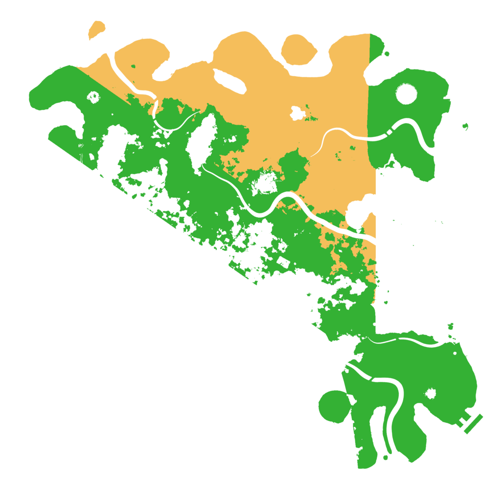 Biome Rust Map: Procedural Map, Size: 4250, Seed: 932989468
