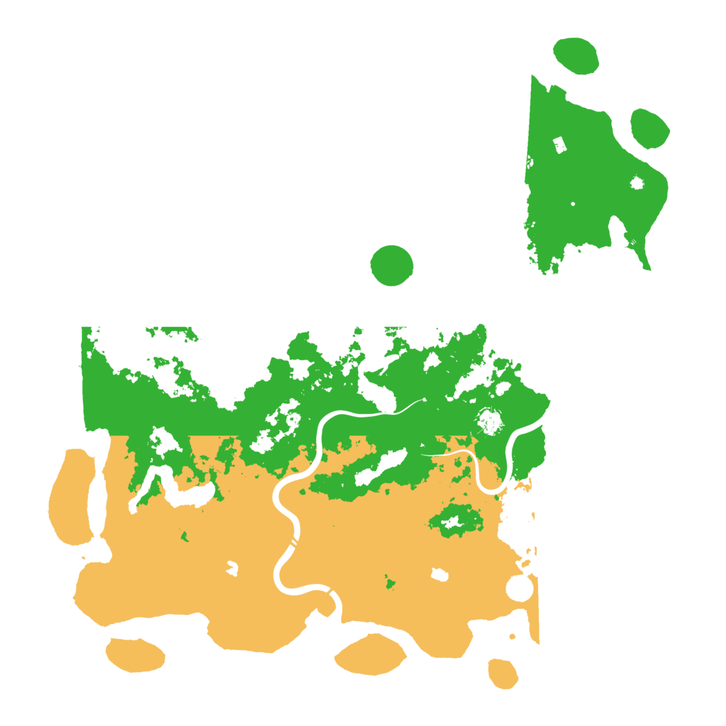 Biome Rust Map: Procedural Map, Size: 5000, Seed: 637490308