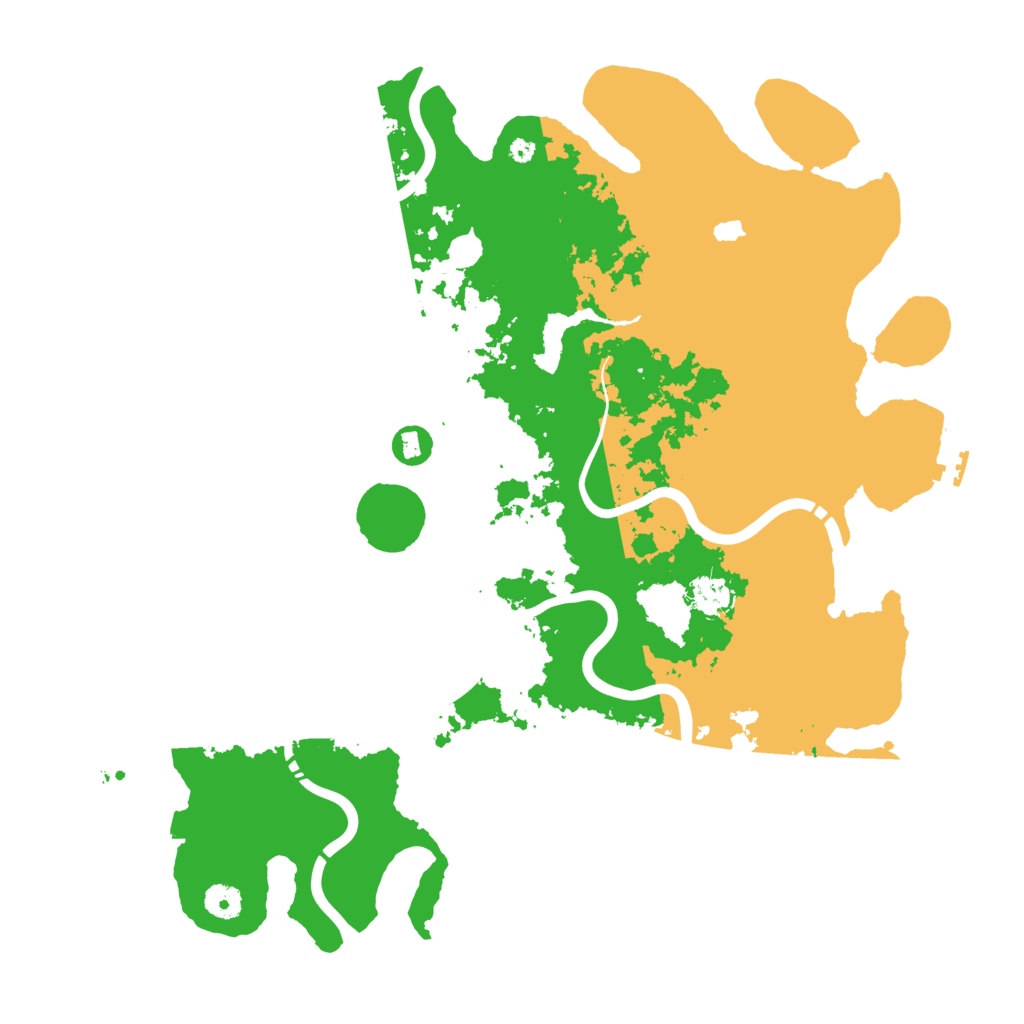 Biome Rust Map: Procedural Map, Size: 4250, Seed: 67866757