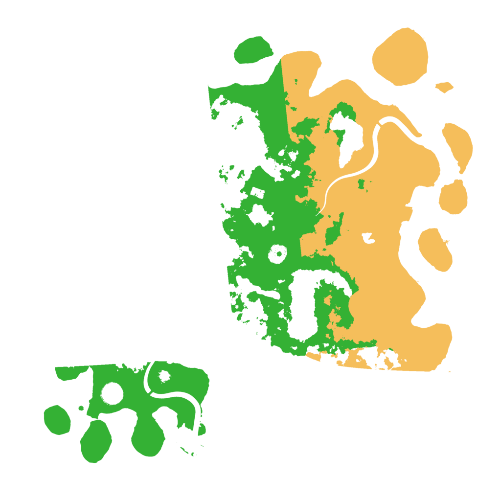 Biome Rust Map: Procedural Map, Size: 4000, Seed: 1560933111