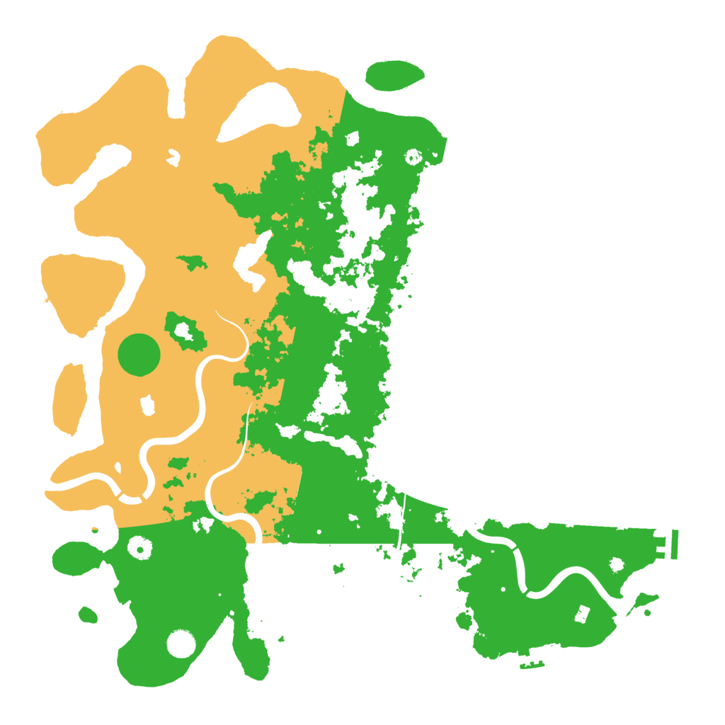 Biome Rust Map: Procedural Map, Size: 4500, Seed: 1907944153