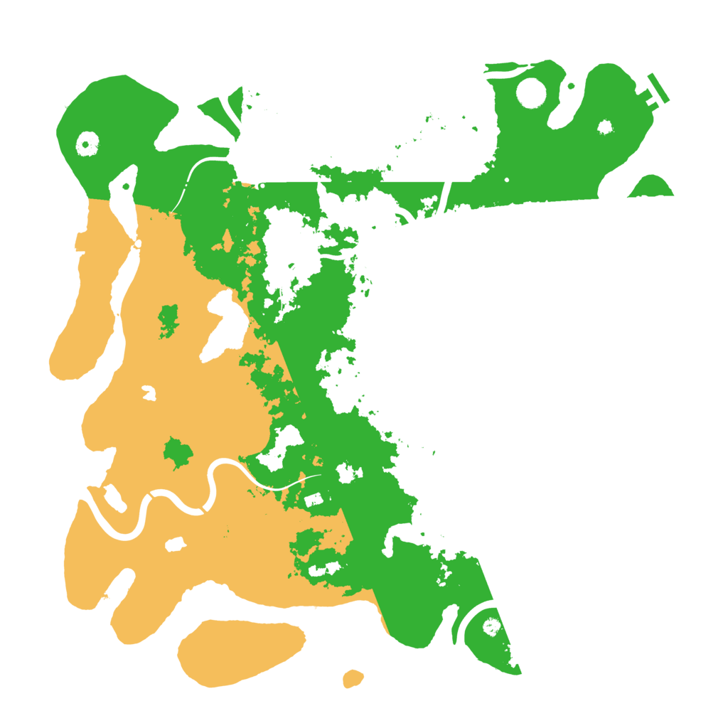 Biome Rust Map: Procedural Map, Size: 4500, Seed: 119550560