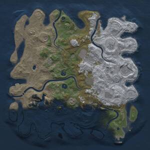 Thumbnail Rust Map: Procedural Map, Size: 4250, Seed: 1309445715, 15 Monuments