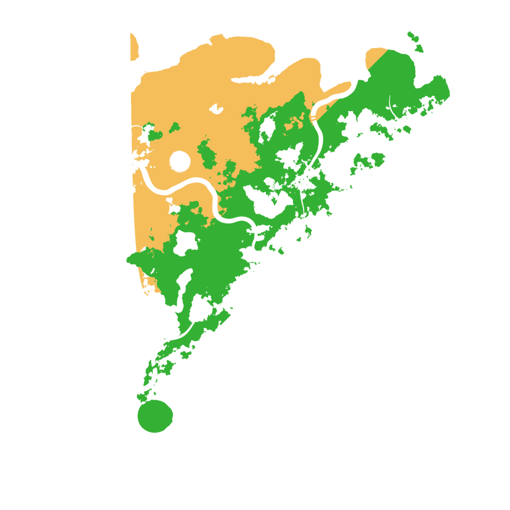 Biome Rust Map: Procedural Map, Size: 4250, Seed: 826659851